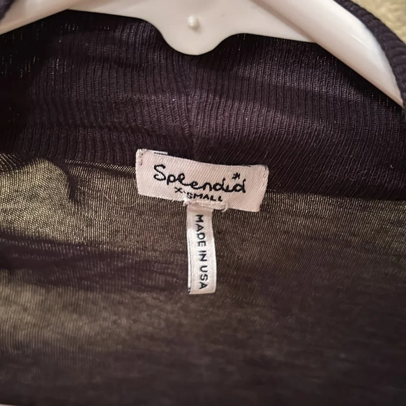 Splendid woman's black sweater wrap in size XS - Picture 4 of 9